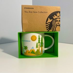 Collectible Starbucks You Are Here Collection California Coffee Mug 14oz